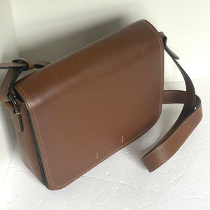 Coach Gotham Messenger Shoulder Bag 27 Brown Sport Calf leather C2679