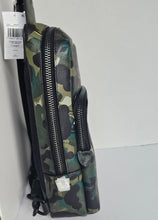 Load image into Gallery viewer, Coach Gotham Pack Sling Camo Mens Green Leather C5334 Backpack Crossbody