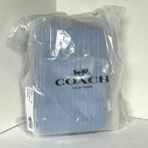 Coach Gotham Sling Pack 13 Blue Leather Sling Shoulder Bag CR849 ORGPKG