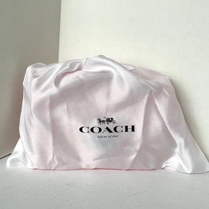 Coach Jelly Tabby Clear Shoulder Bag Womens Pink 1970s Crossbody Wristlet