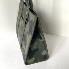 Load image into Gallery viewer, Coach Large Smith Tote Bag Camo Print CW437 Leather Large Shoulder Bag