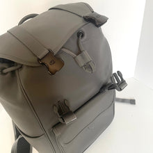 Load image into Gallery viewer, Gray backpack with straps on a white background