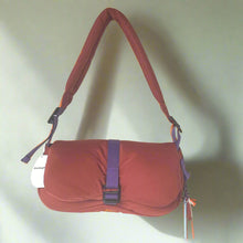 Load image into Gallery viewer, Coach Loop Puffy Wavy Dinky Shoulder Bag Coachtopia CQ859 Deep Orange