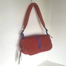 Load image into Gallery viewer, Coach Loop Puffy Wavy Dinky Shoulder Bag Coachtopia CQ859 Deep Orange