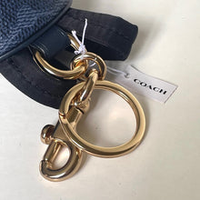 Load image into Gallery viewer, CoachMiniCourtCherryBackpackBagCharmCZ086KeychainSignatureCanvas_3