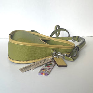 CoachMiniErgoBagCoachtopiaCO662Leather90sCrossbodyLimeSunflower_5