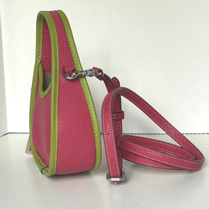 CoachMiniErgoBagCoachtopiaCO662Leather90sCrossbodyStrawberryLime_4