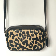 Load image into Gallery viewer, Leopard print crossbody bag on a white background