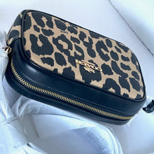 Load image into Gallery viewer, Coach Mini Jamie Camera Bag Leopard Brown Crossbody CY348 ORG PKG