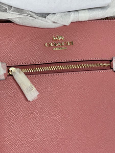 Coach Mini Rowan File Shoulder Bag CE871 Pink Leather Small Crossbody Bag