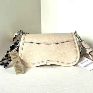 Coach Mini Wavy Dinky Bag Coachtopia White Cloud Leather CQ852 Crossbody