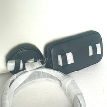 Load image into Gallery viewer, CoachMultiPouchBeltBagBlackLeatherCR749RemovableAdjustablePhone_4