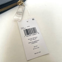 Load image into Gallery viewer, Product tag with barcode and text on a white background