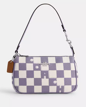 Load image into Gallery viewer, Coach Nolita 19 Shoulder Bag Checkerboard Leather Canvas CR394 Violet