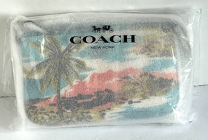Coach Nolita 19 Shoulder Bag Hawaiian CK382 Womens Small White Canvas Leather