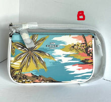 Load image into Gallery viewer, Coach Nolita 19 Shoulder Bag Hawaiian CK382 Womens Small White Canvas Leather