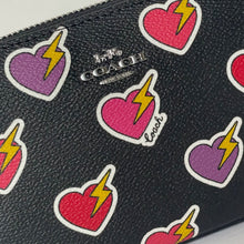 Load image into Gallery viewer, Coach Nolita 19 Shoulder Bag Heart Bolt Black Wristlet Clutch CW452 ORG PKG