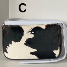 Load image into Gallery viewer, Coach Nolita 19 Cow Print Leather Shoulder Bag Wristlet Clutch CCV61 -ORGPKG