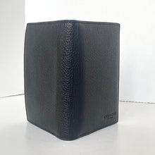 Load image into Gallery viewer, Black textured wallet on a white background