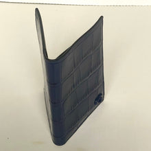 Load image into Gallery viewer, Blue textured wallet on a white background