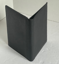 Load image into Gallery viewer, Coach Passport Case Black Calf Leather Slim Wallet 93604 Travel ORIGPKG