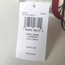 Load image into Gallery viewer, Product tag with barcode and pricing information on a light background