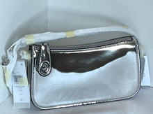 Load image into Gallery viewer, Coach Penn Shoulder Bag Silver Metallic CM537 Small Clutch Y2K ORGPKG