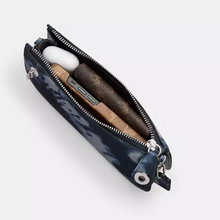 Load image into Gallery viewer, Coach Penn Shoulder Bag Y2K Blue Tie Dye Print CU049 Small Clutch