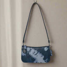 Load image into Gallery viewer, Coach Penn Shoulder Bag Y2K Blue Tie Dye Print CU049 Small Clutch