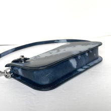 Load image into Gallery viewer, Coach Penn Shoulder Bag Y2K Blue Tie Dye Print CU049 Small Clutch