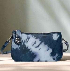 CoachPennShoulderBagY2KBlueTieDyePrintCU049SmallClutch