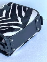 Load image into Gallery viewer, Coach Rogue 20 Zebra Calf Hair CM564 Small Top Handle Satchel Crossbody Bag