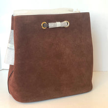 Load image into Gallery viewer, Coach Rowan Bucket Bag Suede Leather Vintage Brown Crossbody Pouch CCC78