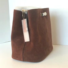 Load image into Gallery viewer, Coach Rowan Bucket Bag Suede Leather Vintage Brown Crossbody Pouch CCC78