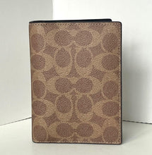 Load image into Gallery viewer, Brown patterned wallet on a white background