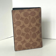 Load image into Gallery viewer, Brown patterned wallet on a white background