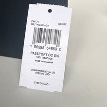 Load image into Gallery viewer, Product tag with barcode and text on a neutral background