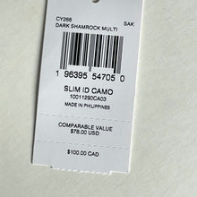 Load image into Gallery viewer, Coach Slim Id Card Case Camo Leather Signature Canvas CY266 Green Shamrock