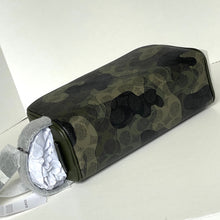 Load image into Gallery viewer, Camouflage-patterned bag with a white interior on a white background