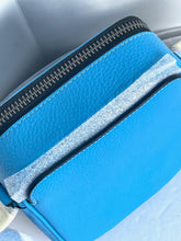 Load image into Gallery viewer, Coach Stanton Crossbody Mens Blue Leather Slim Bag Adjustable CL948