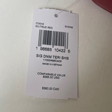 Load image into Gallery viewer, Coach Teri Shoulder Bag CDE43 Signature Denim Leather True Red Crossbody