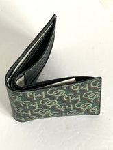 Load image into Gallery viewer, Coach Wallet 3 In 1 Mens CF134 Large Green Monogram Billfold ID 2 Piece Removable