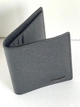 Load image into Gallery viewer, Coach Wallet Mens Black Billfold Slim Leather Compact Bifold #66833