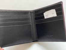 Load image into Gallery viewer, Coach Wallet Mens Black Leather Billfold Double Rivets Sport Calf, #35857 Boxed