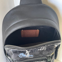Load image into Gallery viewer, Gray backpack with a visible brand tag on a white background