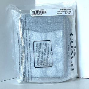 Plastic-wrapped product with a visible brand label on a white background