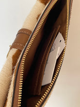 Load image into Gallery viewer, Coach Ashton Wristlet CDY07 Haircalf Cow Print Leather Clutch Brown