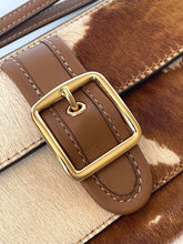 Load image into Gallery viewer, Coach Ashton Wristlet CDY07 Haircalf Cow Print Leather Clutch Brown