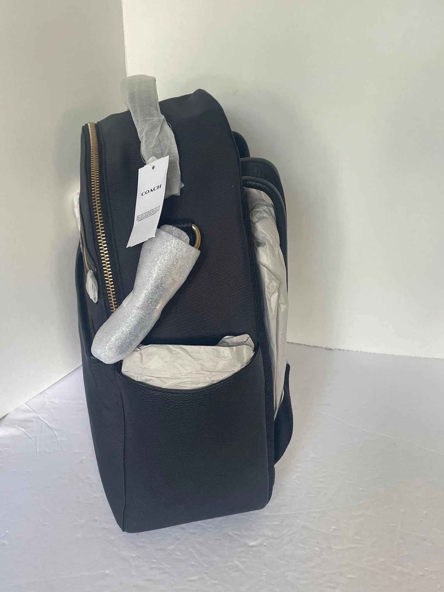 Coach Baby Diaper Backpack Bag Large Nylon Leather Lightweight Pad Pou Luxe Fashion Finds