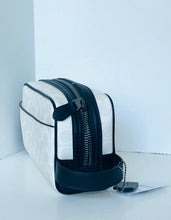 Load image into Gallery viewer, Coach CAR15 Chalk Black Signature Canvas Leather Travel Kit